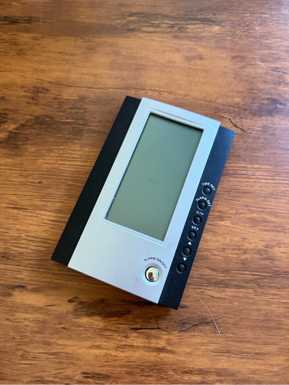 digital LCD desk alarm clock